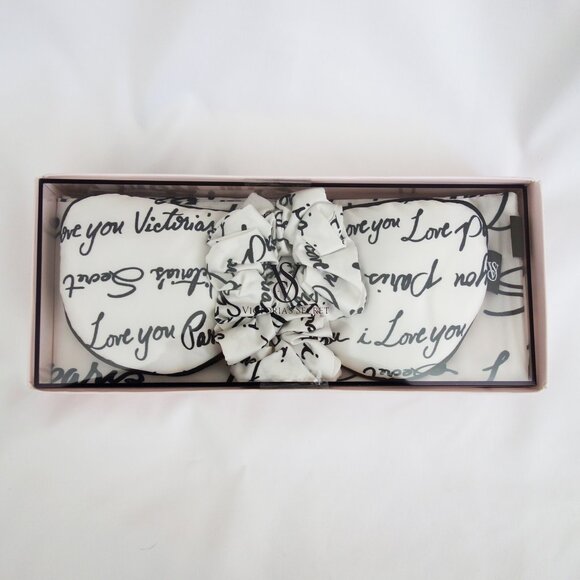 Victoria's Secret 3-Piece Satin Accessories Gift Set Pillowcase - Picture 3 of 7